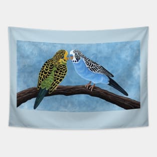 Budgies Tapestry