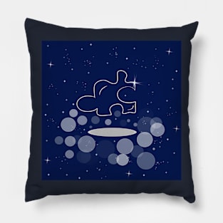 puzzle, jigsaw, game, logical, space, concert, musical, galaxy, stars, cosmos, Pillow