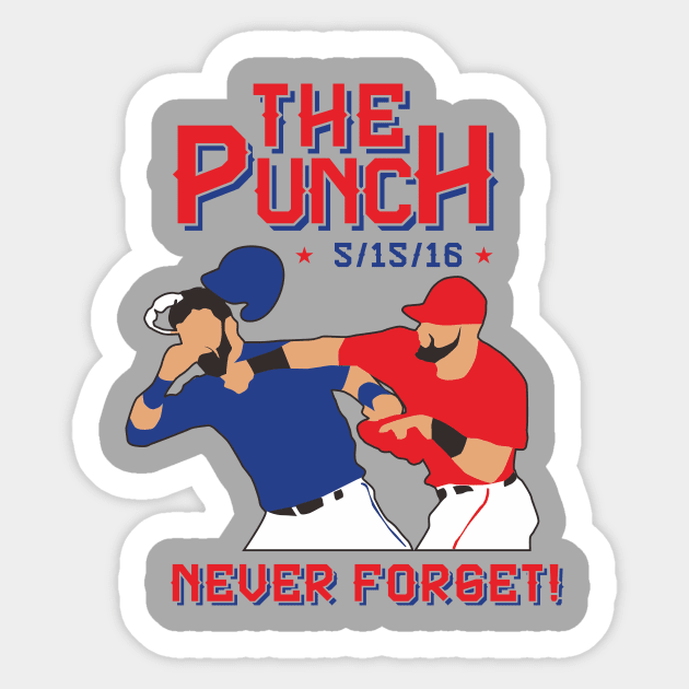 Rougned Odor Fight Texas Rangers Glossy Sticker Vinyl 