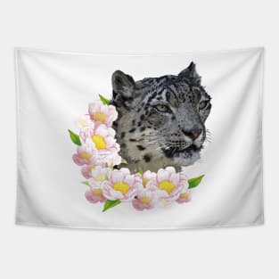 Snow Leopard Tapestry