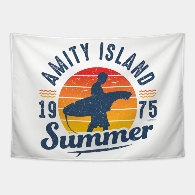 Amity Island Summer 0f 75 (Universal © UCS LLC) Tapestry by Alema Art