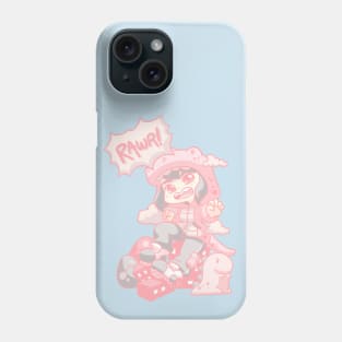 Aesthetic Dinogirl Phone Case