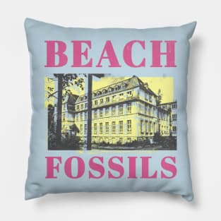 listen to beach fossils fanwork Pillow