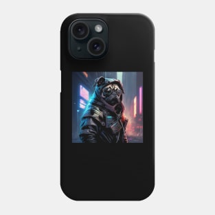 Cyber Pug Phone Case