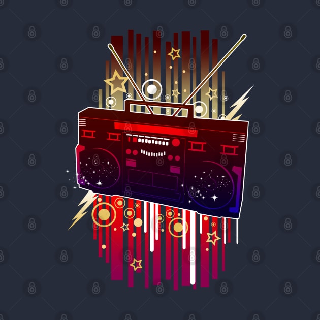 Boombox Blast by adamzworld