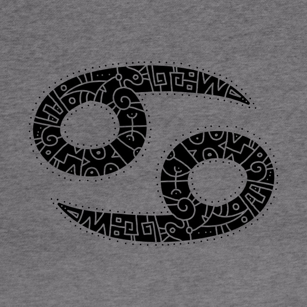 Cancer Symbol - Zodiac Sign - Hoodie | TeePublic