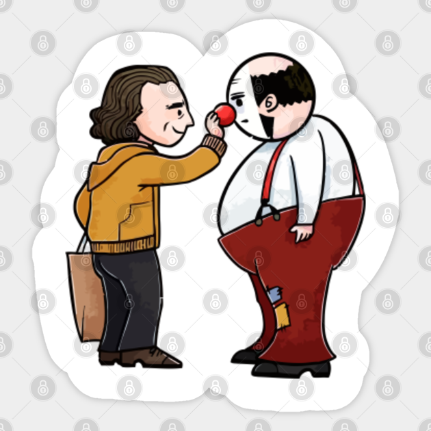Arthur And Randall Joker Joaquin Phoenix Sticker Teepublic