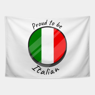 Proud to be Italian design Tapestry