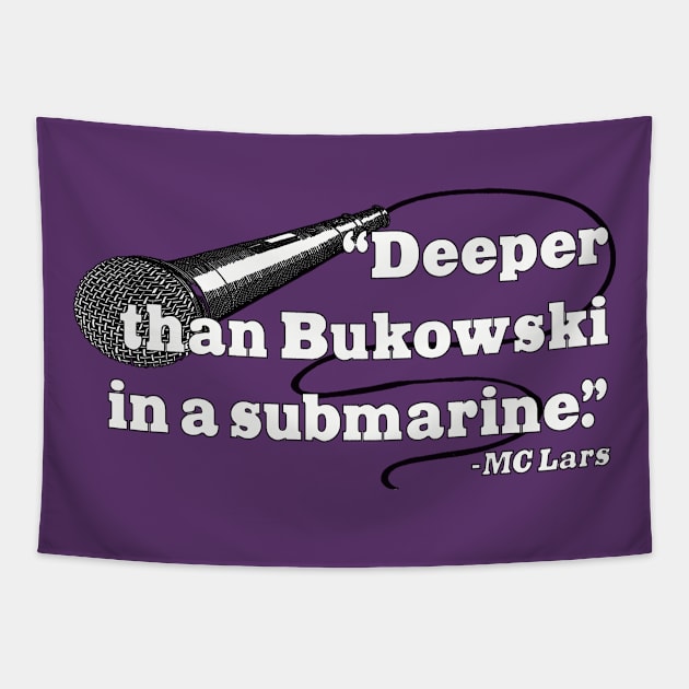 Bukowski in a Submarine Tapestry by BradyRain