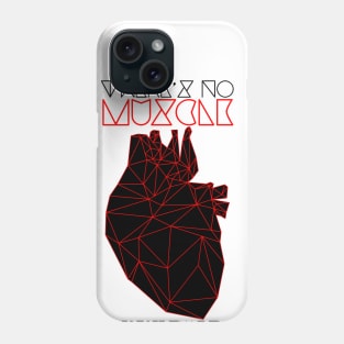 There's No Muscle Stronger Than The Heart Phone Case