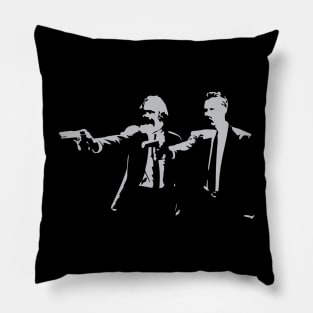 Marx and Nietzsche Pillow