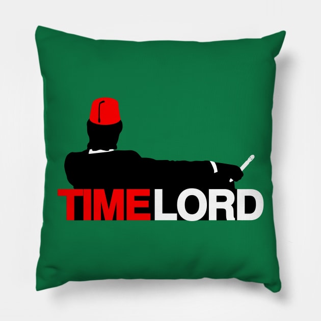 Time Lord Pillow by BrotherAdam