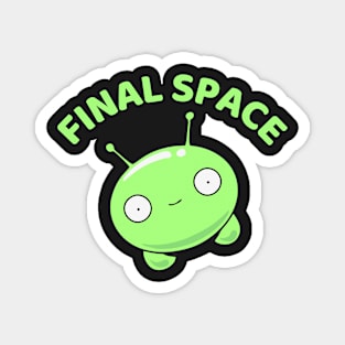 Final Space Mooncake Chookity Pok - Funny Magnet