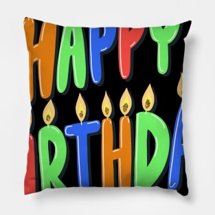 Happy Birthday Boy Pillow