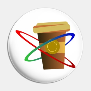 coffee power atom Pin