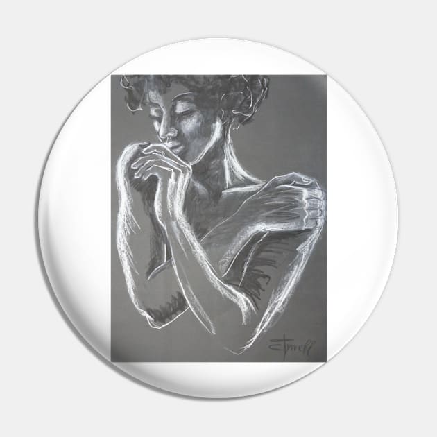 Sweet Memories - Portrait Of A Woman Pin by CarmenT