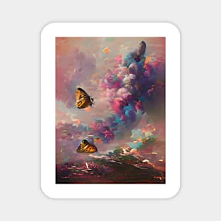 Two Lonely Butterflies pt.II Magnet