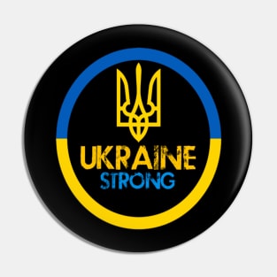 Ukraine Strong Pin