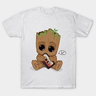 Marvel Guardians of the Galaxy I Am Groot T-Shirt - Official Merchandise 
