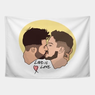 Love is Love Design Tapestry