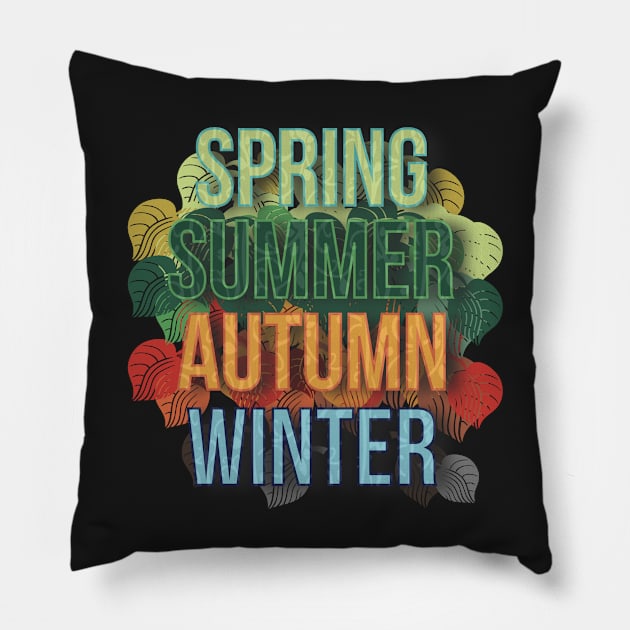 Seasons Pillow by Dpe1974