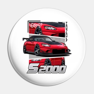 S2000 RED JDM Pin