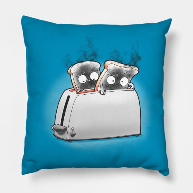 Burn Pillow by Cromanart