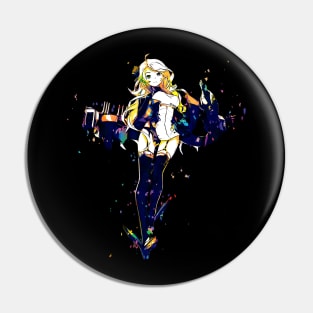 Azur Lane Brooklyn Pop Art Pin