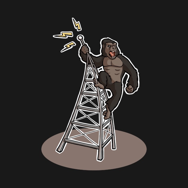 Tower Monke by tshirtsbyclaire