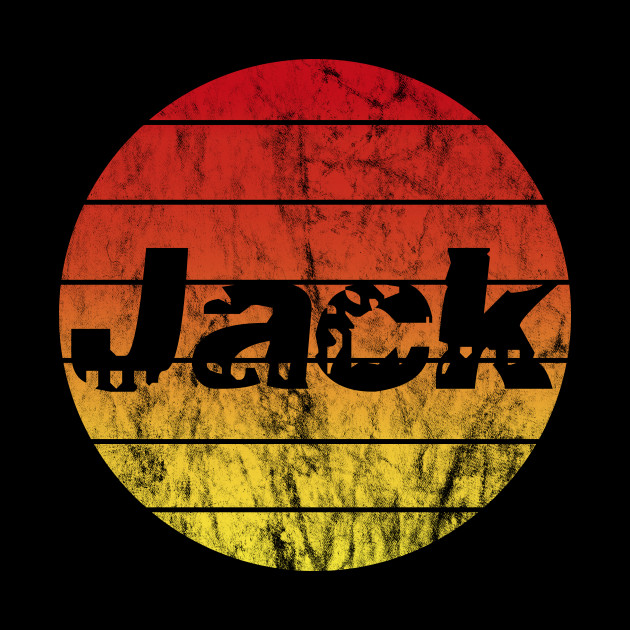 Name Jack in the sunset vintage sun - Jack - Phone Case