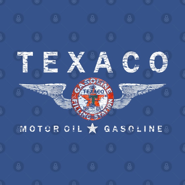 Texaco, weathered paint distressed by MonkeyKing