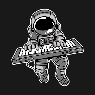 Astronaut Pianist T-Shirt