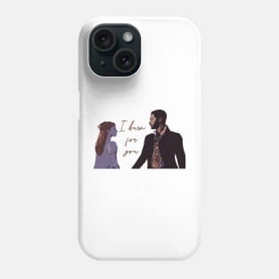 I burn for you - Daphne Bridgerton and the duke of hastings from Bridgerton Phone Case