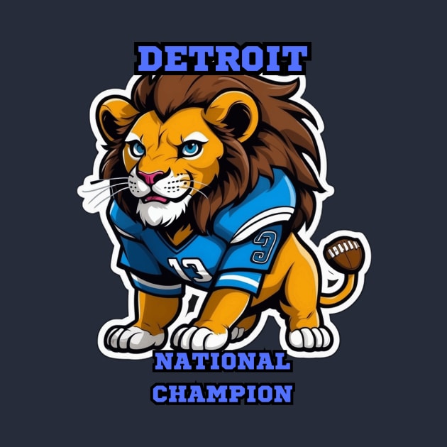 Detroit Lions by Charlie Dion