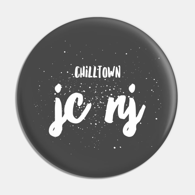 Chilltown - Jersey City Pin by Nerdify