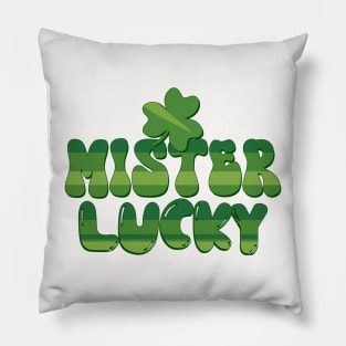 Mister lucky Pillow