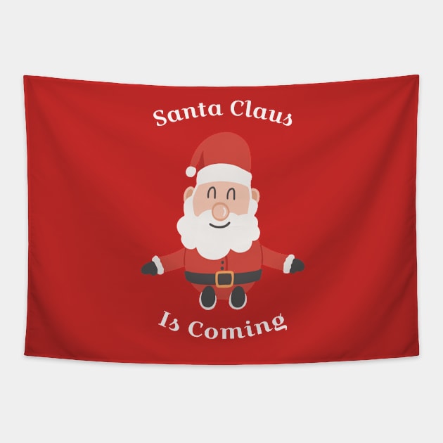 Santa claus is coming Tapestry by medabdallahh8