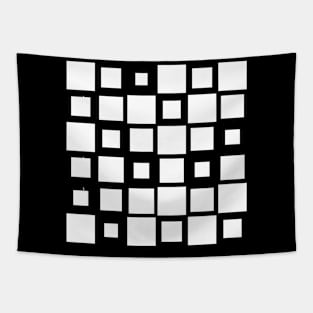 black squares design Tapestry