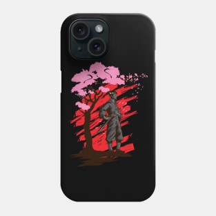 Samurai Sakura Phone Case