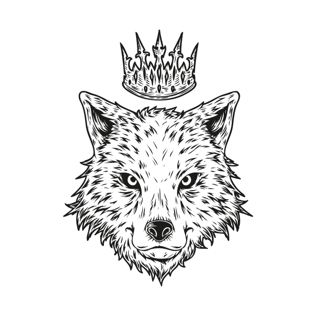 WHITE WOLF KING lines by Firebrander