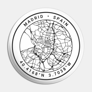 Madrid Map Pin