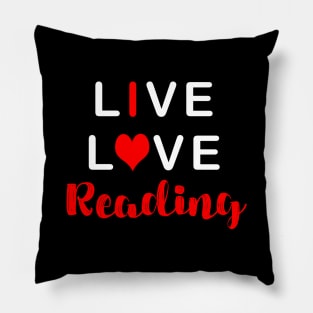 Live Love Reading Pillow