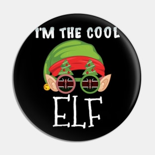 Christmas  I'm The Cool Kenyan Elf - Gift for Kenyan From Kenya Pin