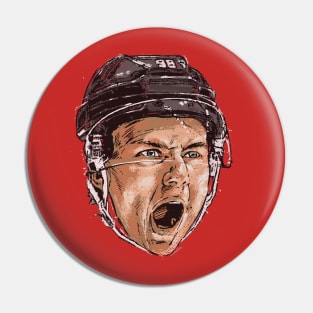 Connor Bedard Chicago Scream Pin