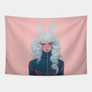 Kawaii Bunny Tapestry