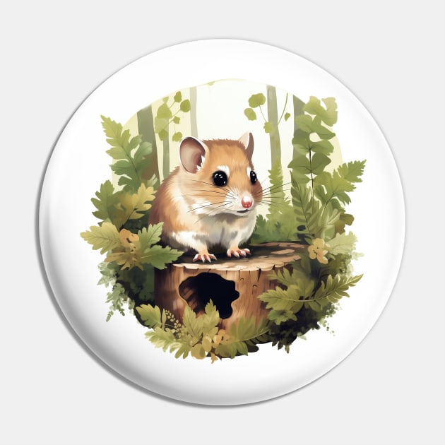 Dormouse Pin by zooleisurelife