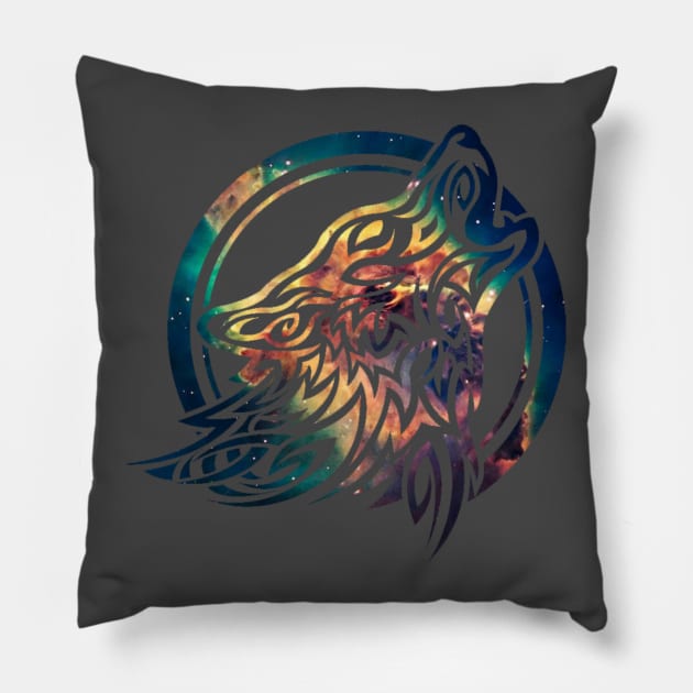 Celtic Galaxies Pillow by FadingWorld