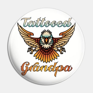 Tattooed Grandpa Pin