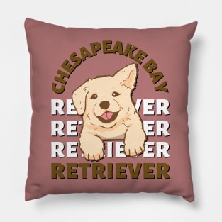 Cute Chesapeake Bay retriever Life is better with my dogs I love all the dogs Pillow