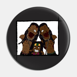 Michonne and her Pets Pin